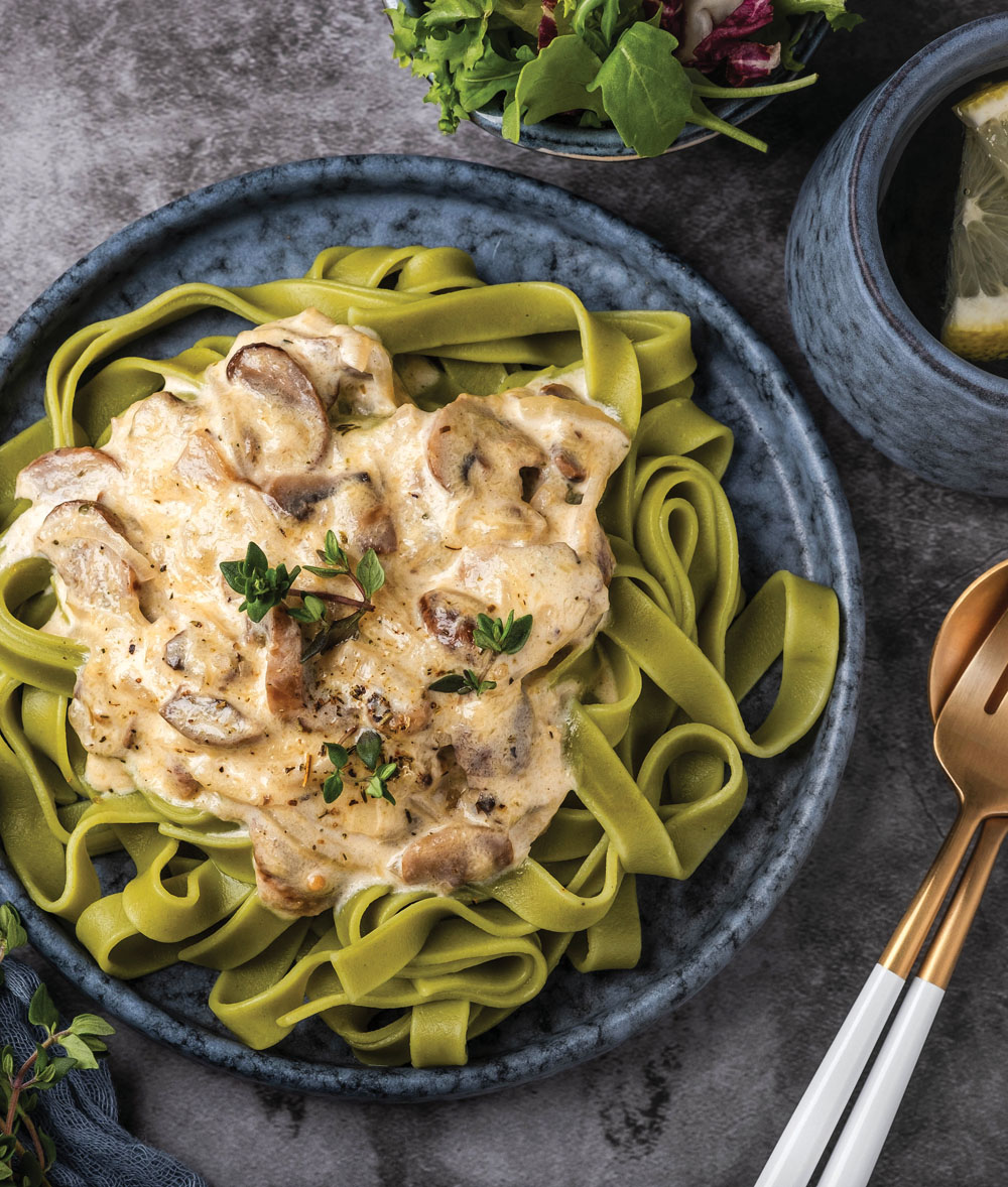 Mushroom Alfredo