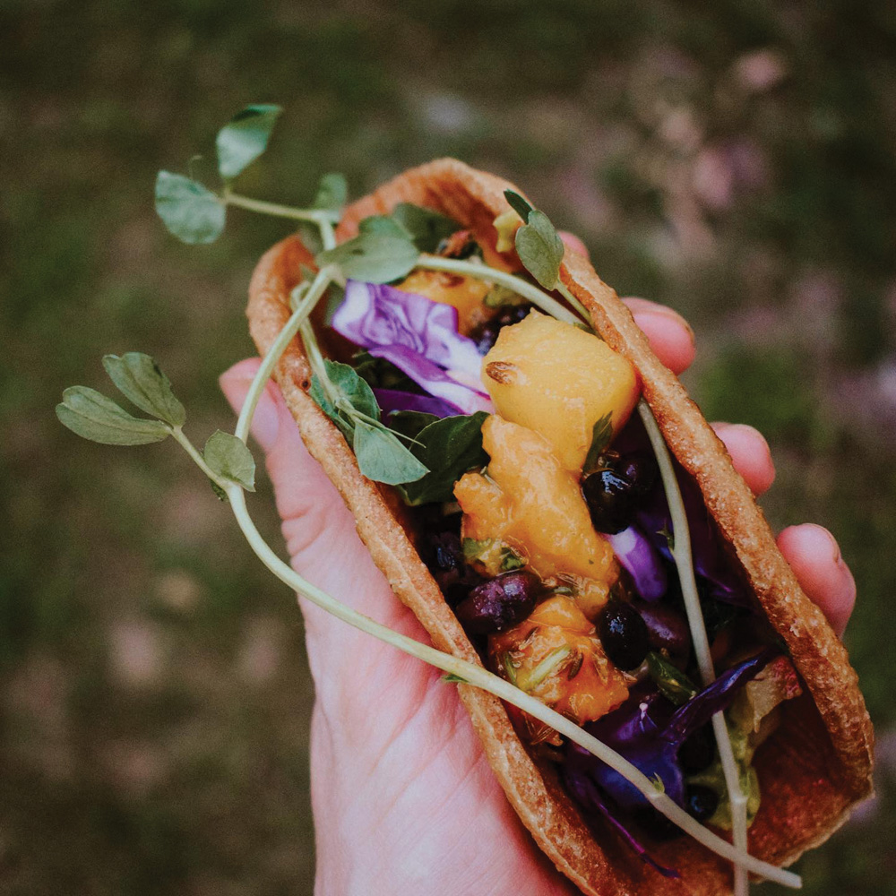 Spiced Mango + Blackbeans