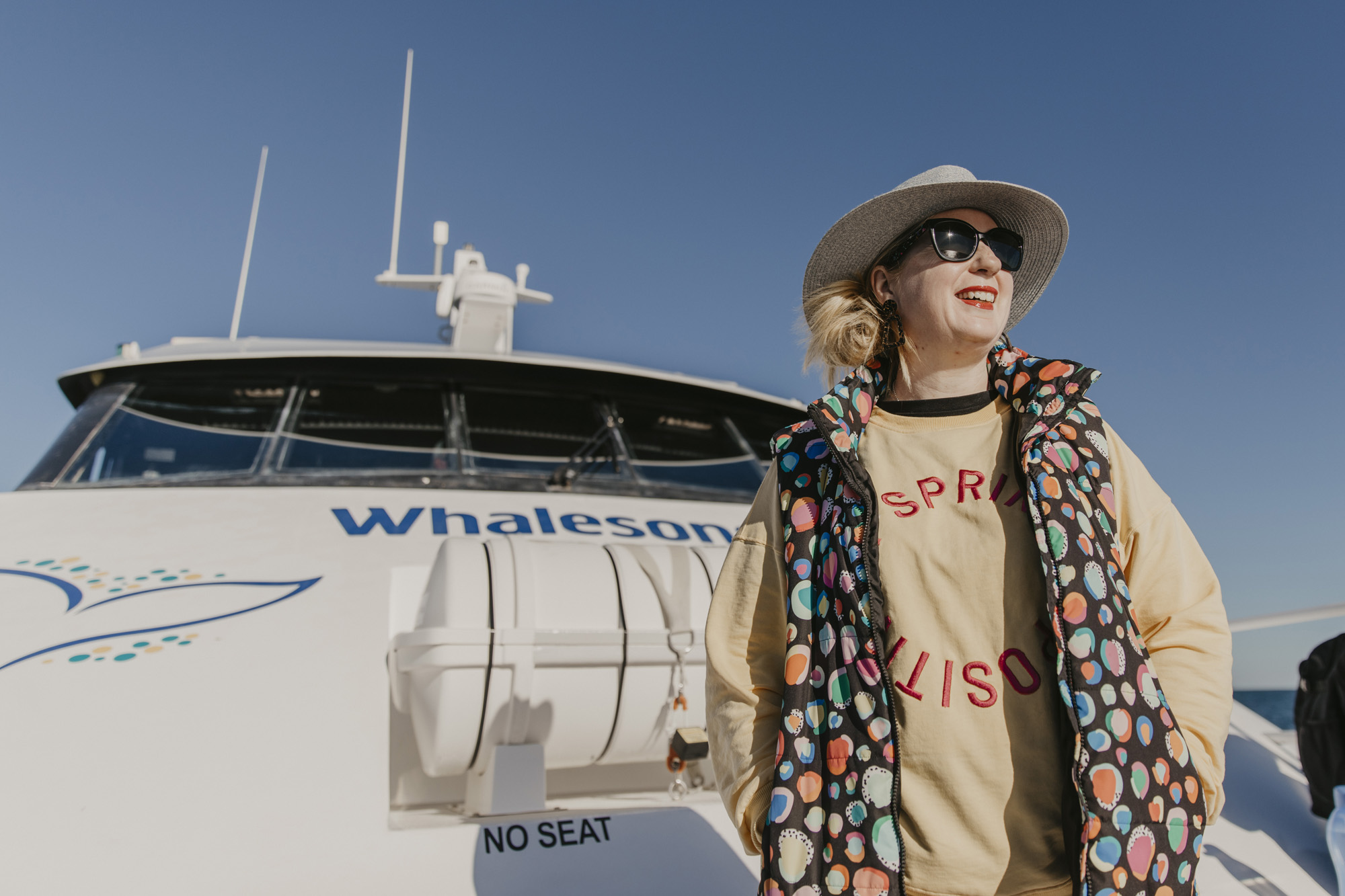 Lizzie learns to… Whale Watch