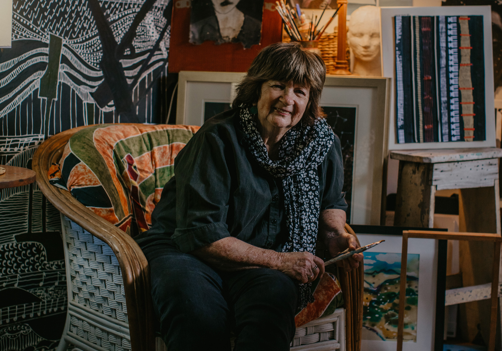 Jo WilliamsJo’s many stylish hats
