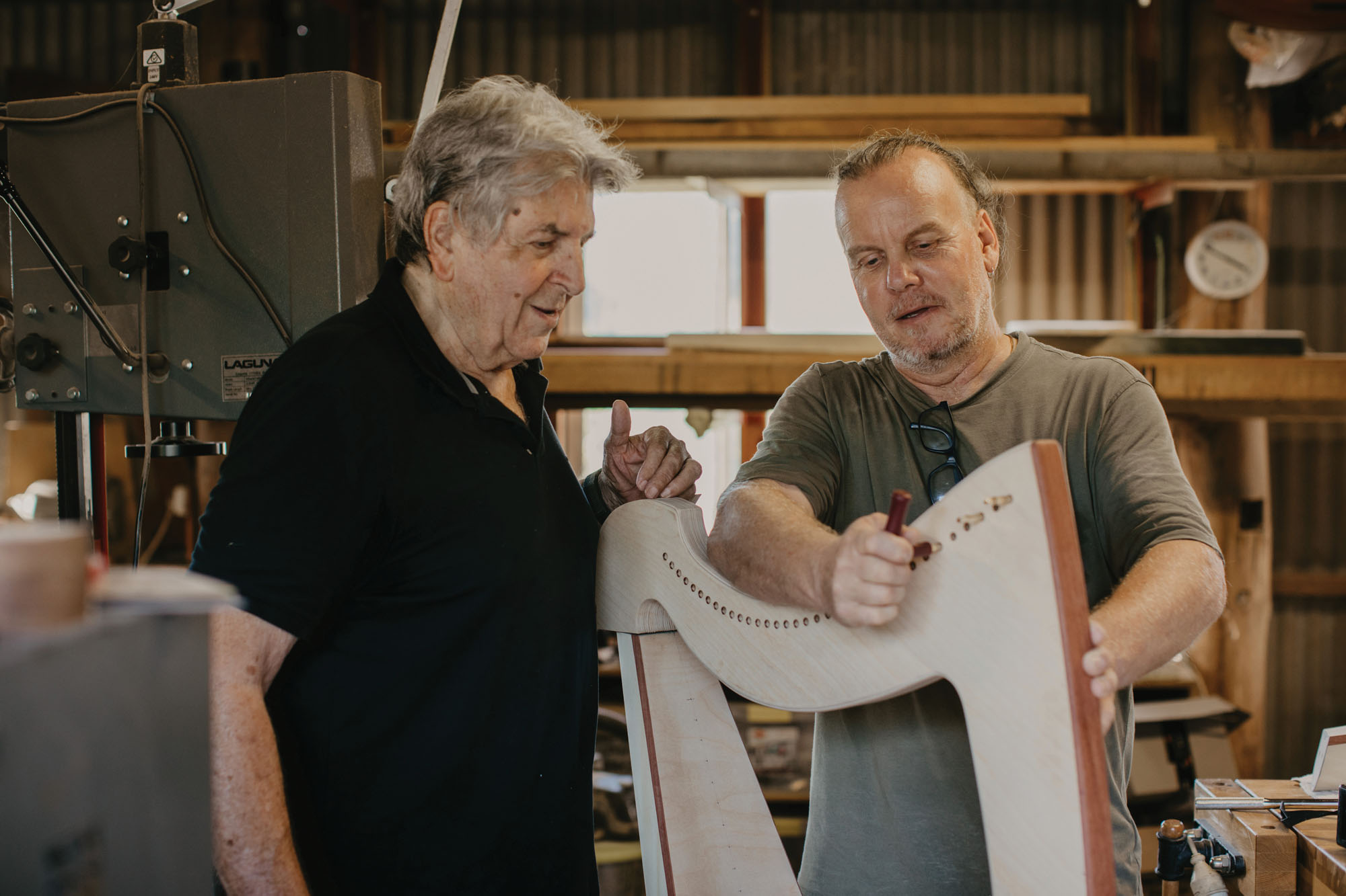Journey to harp making legacy