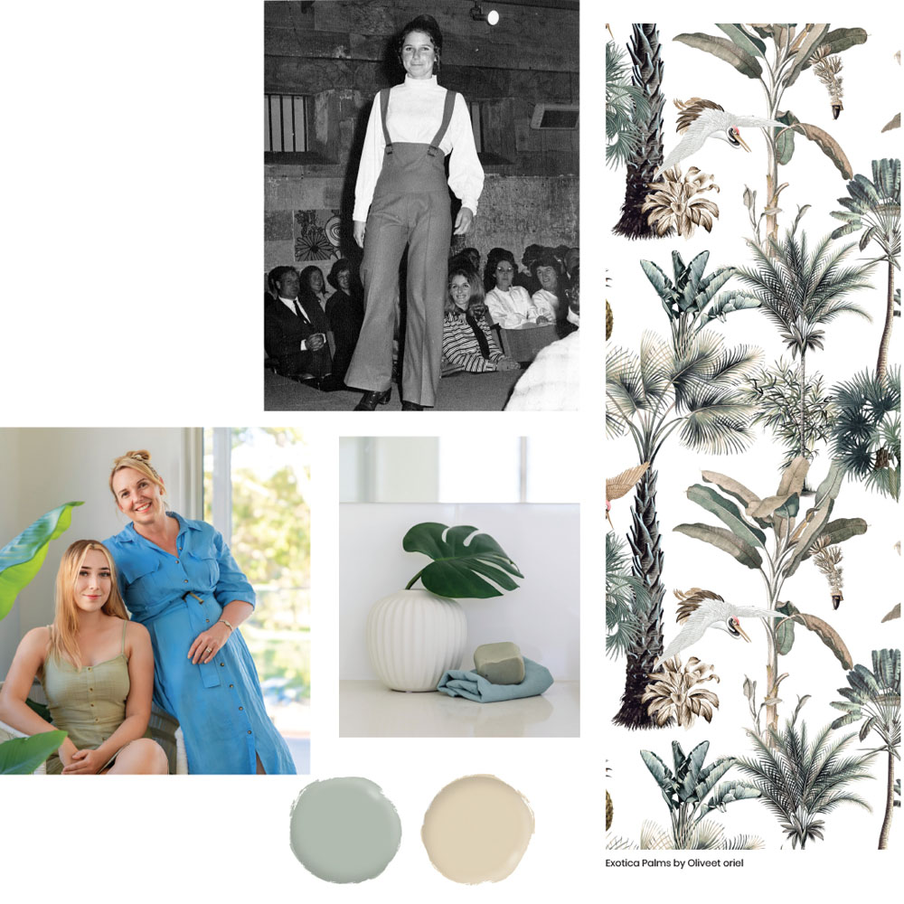Three generations of interior designers