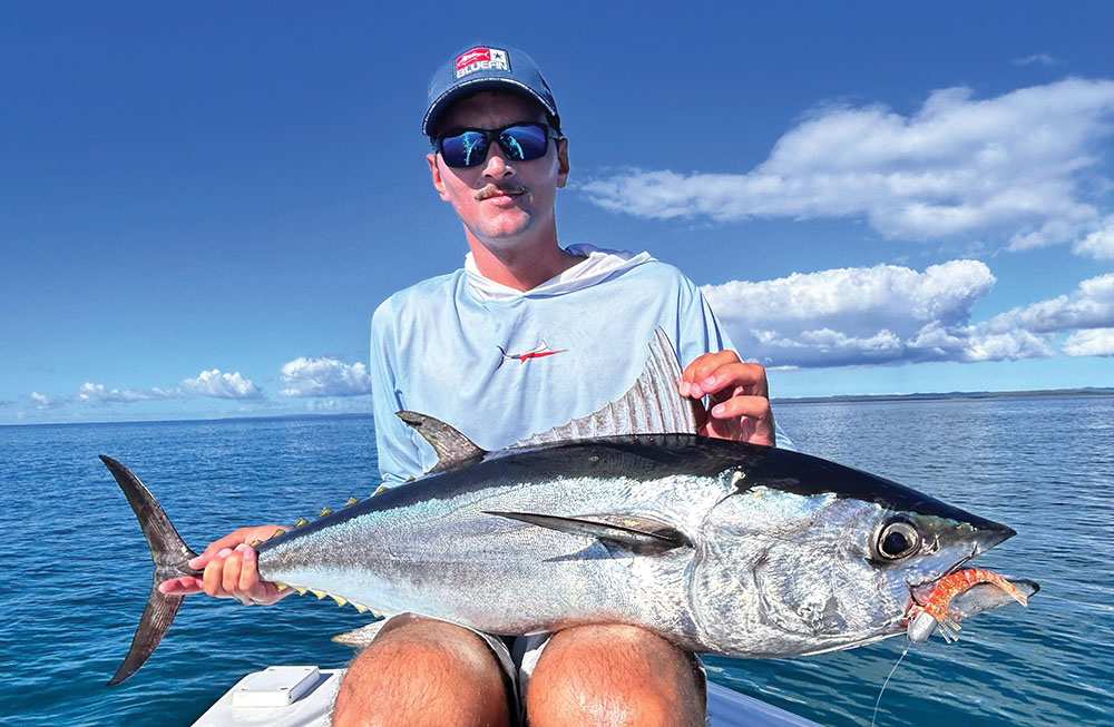 Fishing in stable weather