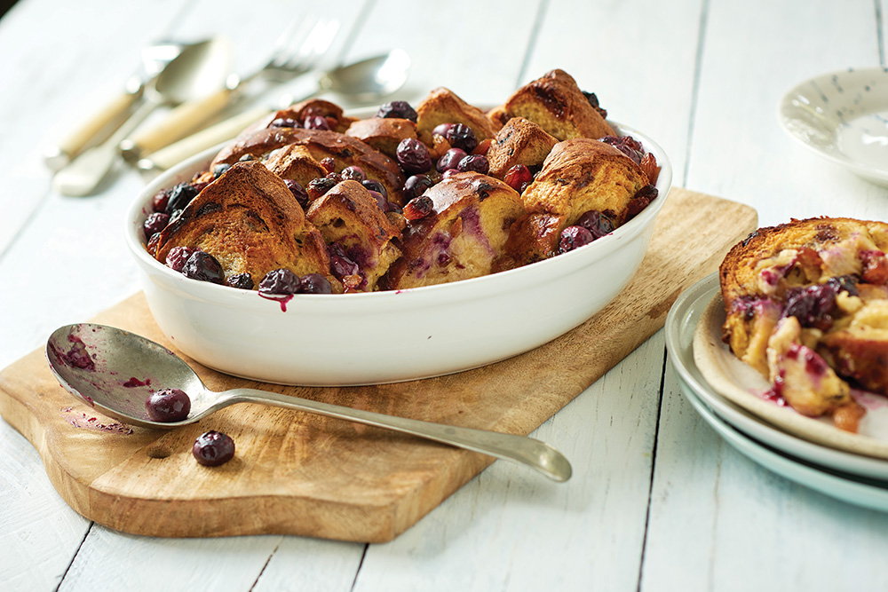 Bread and Berry Pudding