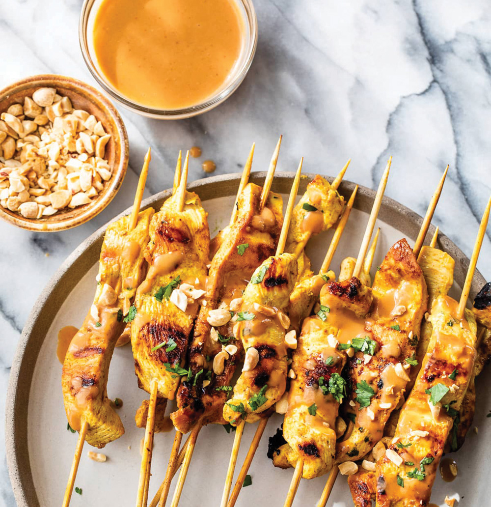 Satay Chicken Skewers